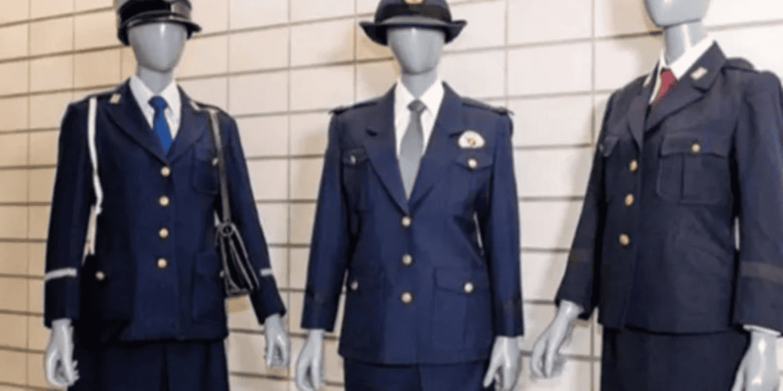 Japón elimina las faldas del uniforme policial después de 50 años