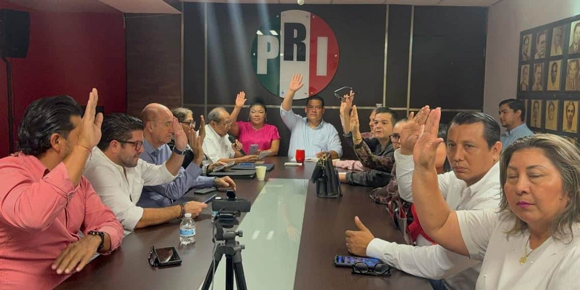 Aprueba CPE método electivo y tope de gastos de campaña para la elección de la dirigencia del PRI Tabasco