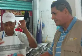 Vigila Salud establecimientos donde se comercializan pescados y mariscos crudos y preparados
