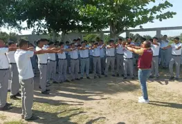 INJUDET realizó diversas actividades en el poblado Corozal de Jonuta.