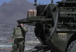 La movilización de elementos del ejército de Estados Unidos pone nerviosos a los migrantes.