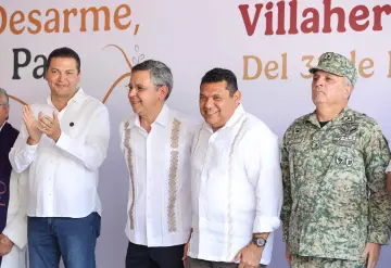 Tabasco respalda de desarme voluntario