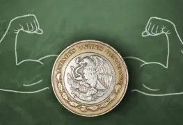 El peso se fortalece.