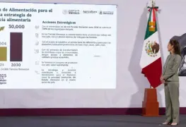 Presenta Sheinbaum plan de autosuficiencia alimentaria