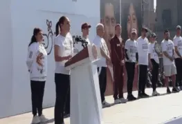 Sheinbaum lidera Mega Clase de box.