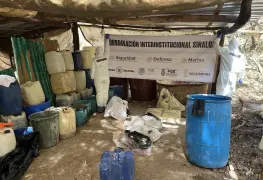 En Cosalá, Sinaloa, desmantelan un laboratorio de drogas