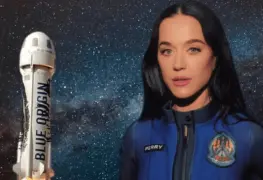 Estrellas viajan al espacio.