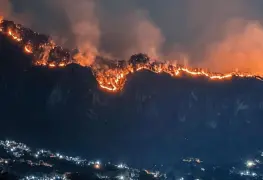 Morelos, el estado con más incendios forestales activos.