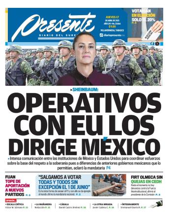 Portada del Día Edición Impresa