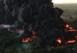 Controlan incendio; descartan riesgos.