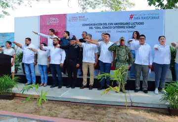 Conmemoran el 114 Aniversario Luctuoso del General Ignacio Gutiérrez Gómez en Comalcalco