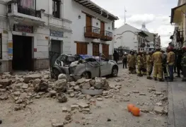 Ecuador resiente sismos.