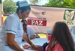 Acerca IMSS Tabasco atención preventiva en Jornadas de Paz