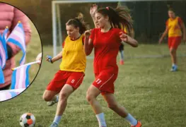 Inglaterra en contra de jugadores trans.