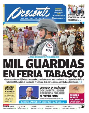 Portada del Día Edición Impresa