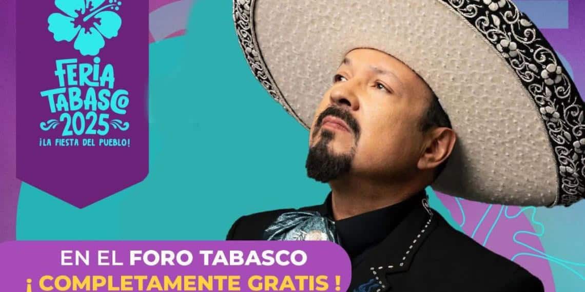 Pepe Aguilar ofrecerá concierto gratuito