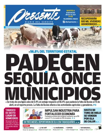 Portada del Día Edición Impresa