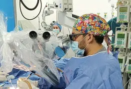 Menor recupera la audición.