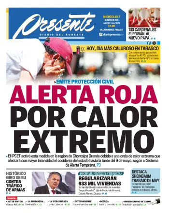 Portada del Día Edición Impresa