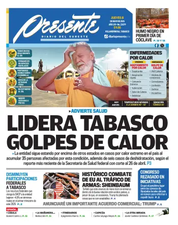 Portada del Día Edición Impresa