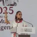 La presidenta agradeció a las madres mexicanas.