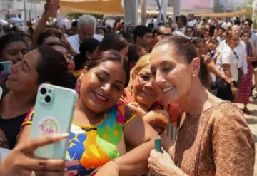 Presidenta Claudia Sheinbaum en gira de fin de semana