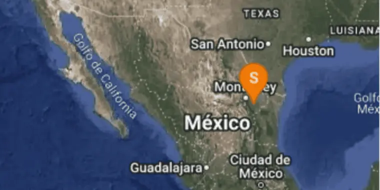 Sismo en Nuevo León.