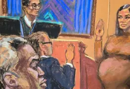 Cassie Ventura declara en contra de Diddy.