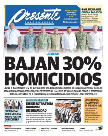 Portada del Día Edición Impresa