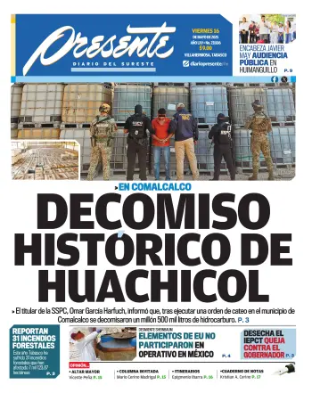 Portada del Día Edición Impresa