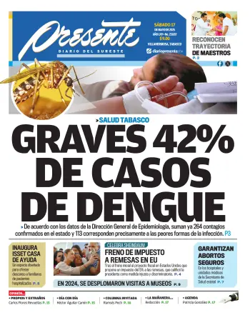 Portada del Día Edición Impresa