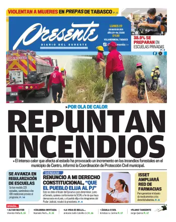 Portada del Día Edición Impresa