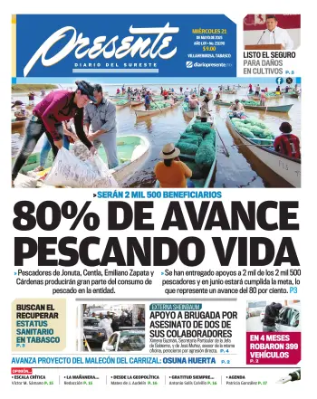 Portada del Día Edición Impresa