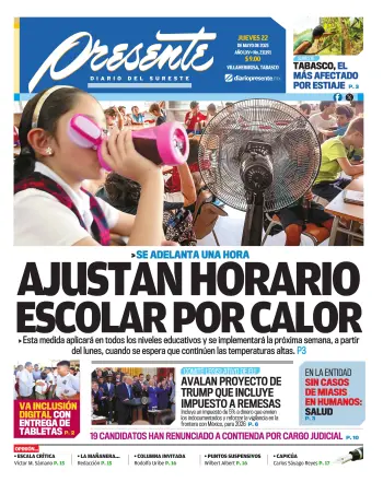 Portada del Día Edición Impresa
