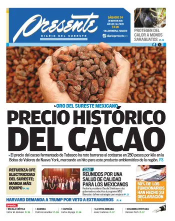 Portada del Día Edición Impresa