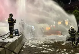 Vuelca pipa de Pemex en Periférico Sur y provoca cierre vial