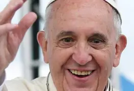 La sonrisa del Papa