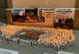 Vigilia por músicos desaparecidos en Reynosa