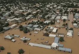 Inundación en Nigeria.