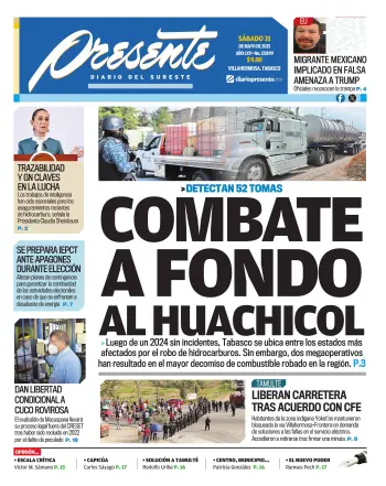 Portada del Día Edición Impresa