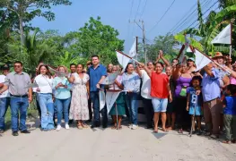 La transformación llegará a todos los rincones de Comalcalco: Ovidio Peralta