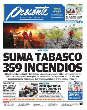 Portada del Día Edición Impresa