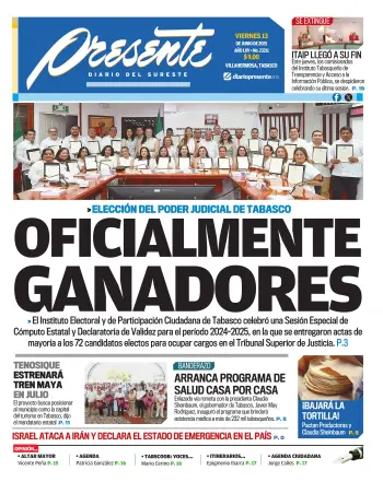 Portada del Día Edición Impresa