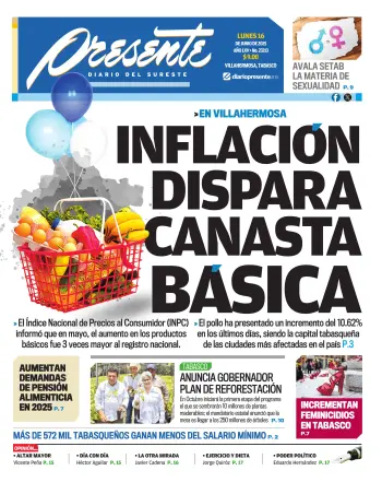 Portada del Día Edición Impresa