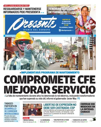 Portada del Día Edición Impresa