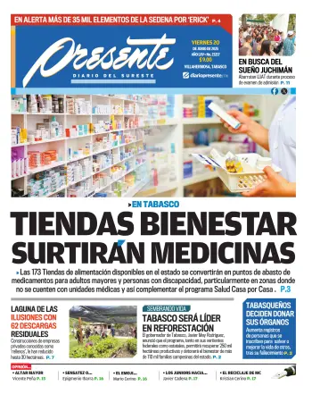 Portada del Día Edición Impresa