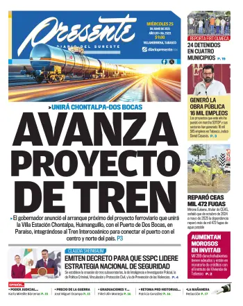 Portada del Día Edición Impresa