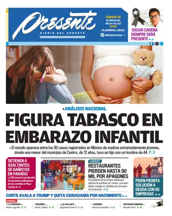 Portada del Día Edición Impresa