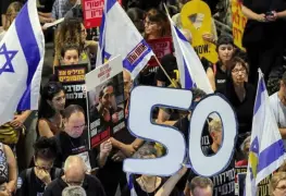 Exigen a Netanyahu liberar rehenes.