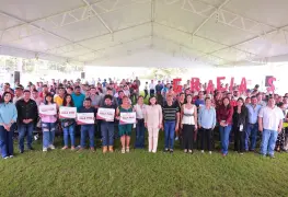 Impulsa Yolanda Osuna bienestar familiar con apoyos para mejora de viviendas